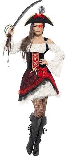 Smiffys Glamorous pirate costume for women- M