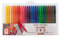 Alpino Filzstifte mit doppelter Spitze Color Experience - Etui mit 24 Stück - Marker für Mandalas und Lettering - Fine Liner 0,7 mm, Pinselspitze 2,9 mm, dreieckige Form, ergonomisch