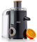 Omega C2000B2 Chute High Juicer Makes Fresh Fruit and Vegetable Juice Features 3 Speeds Compact Design Large 4-Cup Pulp Container, Stainless Steel, Black
