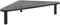 MOUNT-IT! Corner Desk Monitor Stand [Up to 32 Monitors/40lbs] Adjustable Triangle Screen Shelf Riser, Ergonomic Space Saving Design, Ventilated. (Metal, Black)