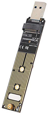 Annadue M.2 NVME USB SSD Adapter, Hard Drive Adapter Card, Supports Hot Plug and Pull, for 970 Series/ 960 Series/Crucial NVME SSD, etc.