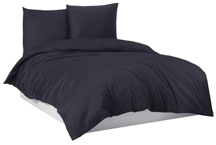 Mixibaby Bettwäsche Bettgarnitur Bettbezug 100% Baumwolle 135x200 155x220 200x220 200x200, Farbe:Türkis, Größe:135 x 200 cm