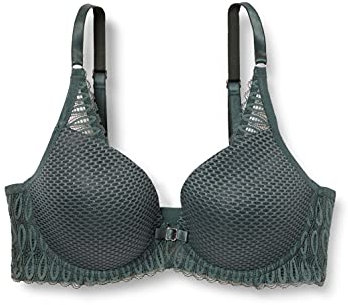 Triumph Damen Aura Spotlight WHP Schalen BH mit Bügel, Smoky Green, 70E