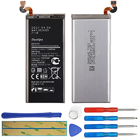 Duotipa Batteria di ricambio EB-BN950ABE compatibile con Samsung Galaxy Note 8 N950 SM-N950 con attrezzi