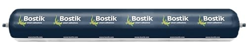 BOSTIK H560 Seal´n´Flex Bau & Fassade Anthrazit - 600 ml Schlauchbeutel | Hybrid-Dichtstoff - Weichelastisch - Vielseitig - Lösemittelfrei - Geringer Schrumpf - Für Innen-und Außenbereich