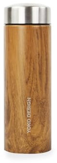 Yoko Design - THEIERE ISOTHERME FINITION BOIS 350 ML