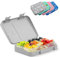 bumpli® Brotdose Kinder mit Fächern - kinderfreundliche Verriegelung mit Klick-Verschluss - Lunchbox, Bento Box für Kindergarten, Schule, Ausflüge