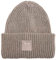 Zwillingsherz Slouch-Beanie-Mütze mit Wolle - Hochwertige Strickmütze mit Herz Smileys Patch für Damen Mädchen – Hat - Grobstrick - One Size - warm und weich für Frühling Herbst und Winter