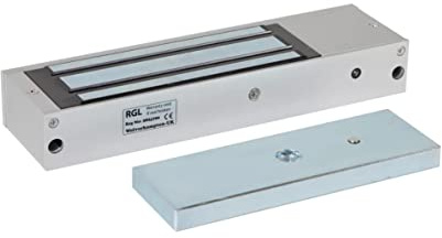 RGL ML1200 Indoor Magnetic Door Lock | Fail Safe Maglock for Access Control Systems 545KG (1200lbs) Holding Force for use with Most Access Control/Entry System
