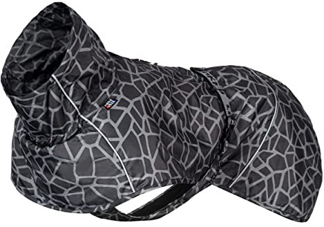 Rukka Pets HAYTON WARM Raincoat Regenmantel für Hunde Schwarz 65