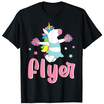 Flyer Cheerleader Cheerleading Cheer Mädchen T-Shirt