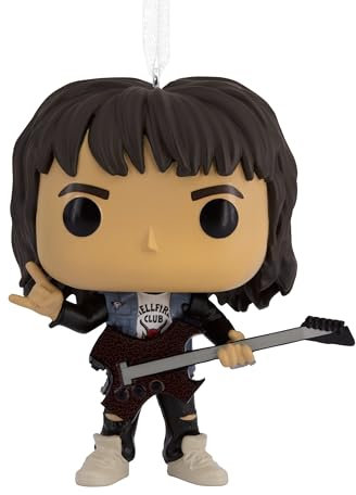 Hallmark Netflix Stranger Things Eddie Playing Guitar Funko POP! Weihnachtsdekoration
