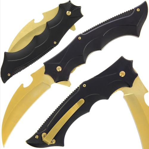 Karambit Taschenmesser 497 Gold