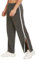 PINSPARK Herren Sporthose Fitness Freizeithose Klassische Trainingshose mit Taschen Freizeithose öffnen Jogger Abreißhose Trekkinghose Grau S
