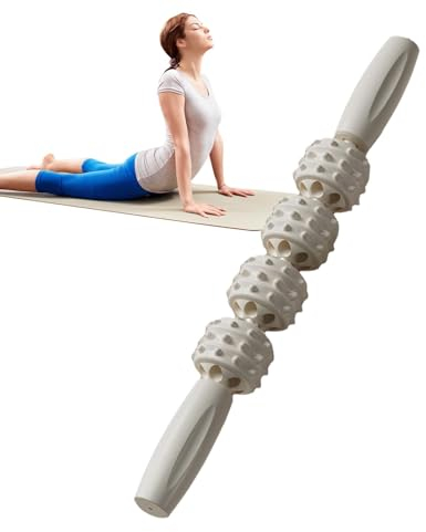Kasmole Rolling Stick for Muscles | Portable Muscle Stick Rolling Pin,Leg Massage Tool, Multifunctional Back Muscle Massager for Athletes, Women, Men, Kids, Boys, Girls