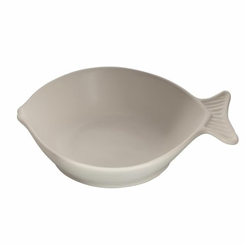 VDE Villa d'Este Home Tivoli 1996 Plato hondo individual de cerámica Ø24 cm, estilo costero, blanco, Kos