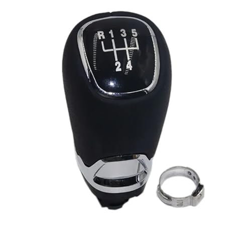Auto Schaltknauf Für Skoda Für Octavia A7 3 III MK3 14-2017 Stick Griffe Abdeckung Schaltknauf Boot Hebel Gaitor Shifter Staub Jacke Car Schaltknauf(5 Speed knob)