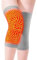 Kniebandage Selbstheizend Kniewärmer Winter Wärme Kniestütze Gelenkschmerzlinderung Kniepolster Therapie Knieschützer Elastisch Knieschoner Kniekompression Ärmel für Damen Herren Knieschmerzen Grau