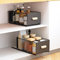 Cajones Extraibles para Cocina, Diealles Shine 24x40x17CM Bandeja Extraible Armario Cocina, Sin Necesidad de Taladrar Cajon Telescopico Cocina, Cajones Deslizantes para Cocina Armario