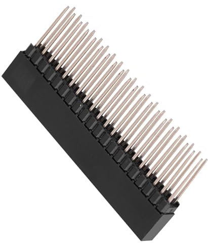 2 X 20 Pins Extra Tall Female Dual Row Short Pin Headers for Integrated Circuit Breadboard 3pcs