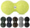 Fizyo Duoball 16x8 cm - Faszienball für Rücken, Nacken & Triggerpunkt-Therapie, EPP Massageball für Wirbelsäule, Physiotherapie & Schmerzlinderung, Doppelball für Tiefengewebsmassage - Limette