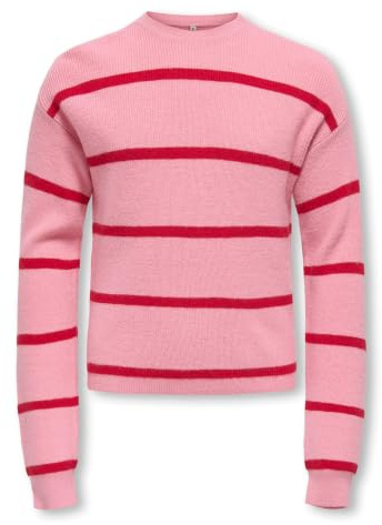 ONLY Damen Kogfranca Short L/S Stripe KNT Noos