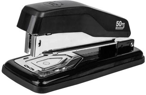 Bindegeräte Rotary Stapler 24/8 Rotatable Stapling Machine 50 Blätter Bindung reibungsloser Stapelbetriebszubehör Schulversorgung fach Locher