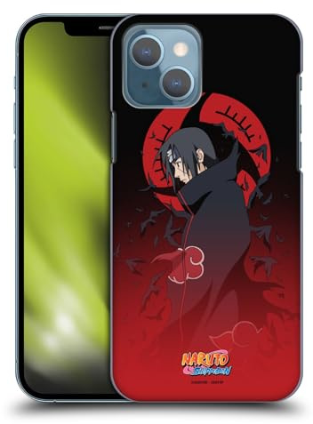 Head Case Designs Offizielle Naruto Shippuden Itachi Uchiha Darsteller Kunst Harte Rueckseiten Handyhülle kompatibel mit Apple iPhone 13