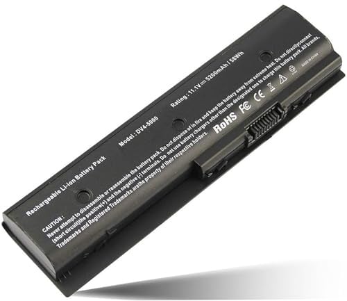 FlyZythrol MO06 MO09 Batteria compatibile con HP Envy M6-1045DX M6-1035DX | M6-1125DX Pavilion DV4-5000 DV6-7000 DV6-7014nr DV7-7000 DV7t-7000 672412-001671731-001 671567-831 (11.1V 58Wh)