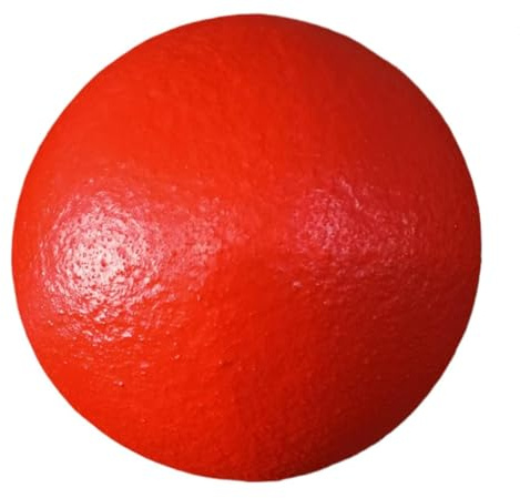 Ballon d'esquive professionnel en mousse souple, jaune, grande taille, pour l'intérieur et l'extérieur