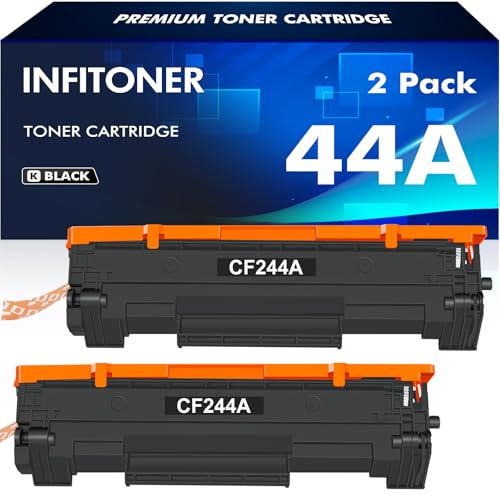 44A CF244A Toner Kompatibel für HP LaserJet Pro M15w M28w Toner | LaserJet Pro M15w M15a M15 M16a M16w MFP M28a M28w M29a MFP M29w Drucker Schwarz 2-Pack