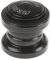 Neco AHEAD-Steuersatz-1-1/8 (28 6/34 0/30 0) schwarz-STAHL (28 6/34 0/30 0) schwarz-Stahl