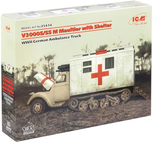 ICM 035414 35414 Ford Kunststoff-Modell, Grau, Mittel