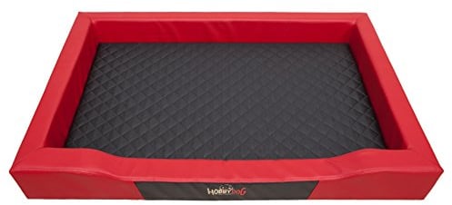 Hundebett Deluxe XXL 120cm x 80cm Rot