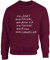 Hippowarehouse Be Like Rachel Monica Phoebe Joey Chandler Ross Unisex Jumper Sweatshirt Pullover (Specific Size Guide in Description) Maroon