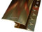 Carpet to laminate gold door trim zig zag 14mm x 2.7mtr long