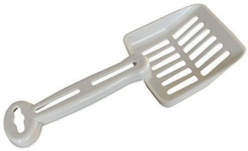 AIME - Pelle à litière pour chats Agrobiothers, blanc/gris