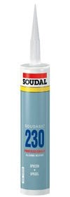 SILICONE NEUTRO ml.310TRASPARENTE SOUDASIL 230 SPECCHI