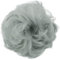 CAISHA Scrunchie Haarteil Haargummi Dutt Haarverdichtung Groß Emilia Gewellt Unordentlich DM15cm Grau G33E