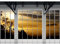 Runa Art Papier Peint panoramique Fenêtre Sunset Afrique 352 x 250 cm Toison Mur XXL Moderne Décoration Murale Salon Chambre á Coucherr Bureau Salle Jaune blanc 9188011a