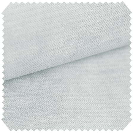 novely® ORMONT - Samtiger Chenille-Stoff - Robuster Möbelstoff - Polsterstoff in 18 Farben - Pflegeleichte Meterware 1lfm | Farbe: 16 Hellgrau