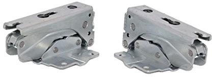 Ufixt Juego de bisagras para puerta de congelador Bosch (3704 5.0 y 3306 5.0/3307 5.0)