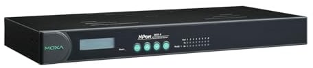 MOXA NPort 5650-8 8-Serial Port Serial Device Server, 10/100 Ethernet, RS-232/422/485, RJ-45 8pin, 15KV ESD, 100-240 VAC Power Input.