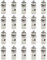 WMYCONGCONG 20 Stück Einstellbare Stößelstangen-Verbindungsstücke Gestängestopper 1.3mm RC Boot Schubstangenstecker Adapter Servostangenstecker