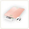 LITTLE BALANCE 8184 Slide 6 USB, Küchenwaage ohne Batterien, USB-Anschluss zum Aufladen, Versenkbares Display, 6kg, Perlrosa…