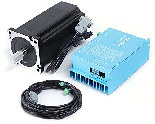 Nema 34 Schrittmotor Closed Loop 86 Stepper Motor 12Nm High Torque 5.6A 24V 2 Phasen 86x170mm mit Schrittmotor Treiber & Kabel für 3D Drucker