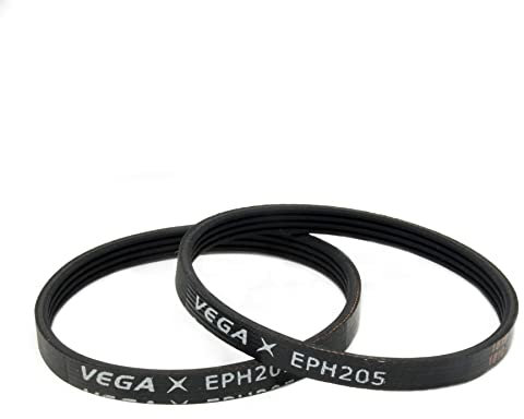 D B Spares 2 Replacement Drive Belts For Shark Power Nozzle NV801UK 40, AZ910UKT, AZ910UK vacuum cleaner EPH205