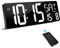XREXS 16.5 Inch Digital Wall Clock Large Display, Auto-Dimming, Large Timer Clock, Large Digital Wall Clock for Home, Gym, Office and Classroom