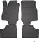 OMAC Gummi Fußmatten kompatibel mit Opel Astra G 1998-2009 Automatten Gummi Schwarz 4tlg