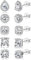 Morfetto Boucles d'oreilles En Argent Sterling 925 Grandes Boucles d'oreilles CZ Boucles d'oreilles En Faux Diamant Ensemble De Clous En Argent Boucles d'Oreilles En Zircone Cubique